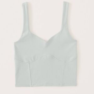 NWOT Abercrombie Double Layered Corset Tank